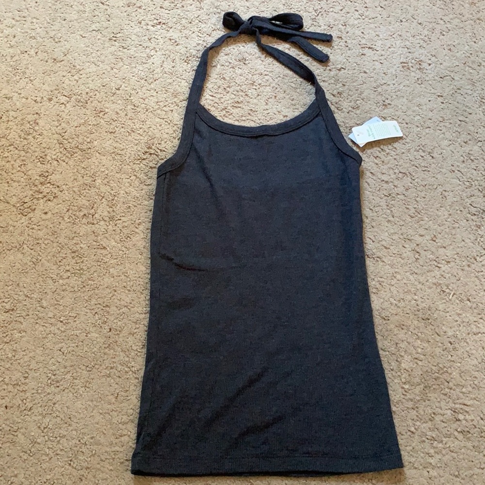Tie neck tank